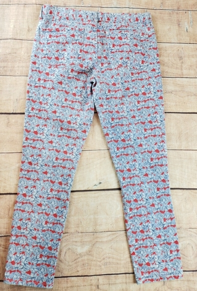 J Crew Toothpick Slim Ankle Liberty Artist Print - Picture 3 of 6